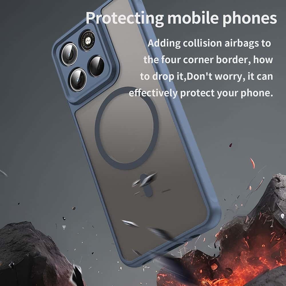 Techsuit HaloFrost II - θήκη για Motorola Moto G37 Power / G47 - Μπλε 4