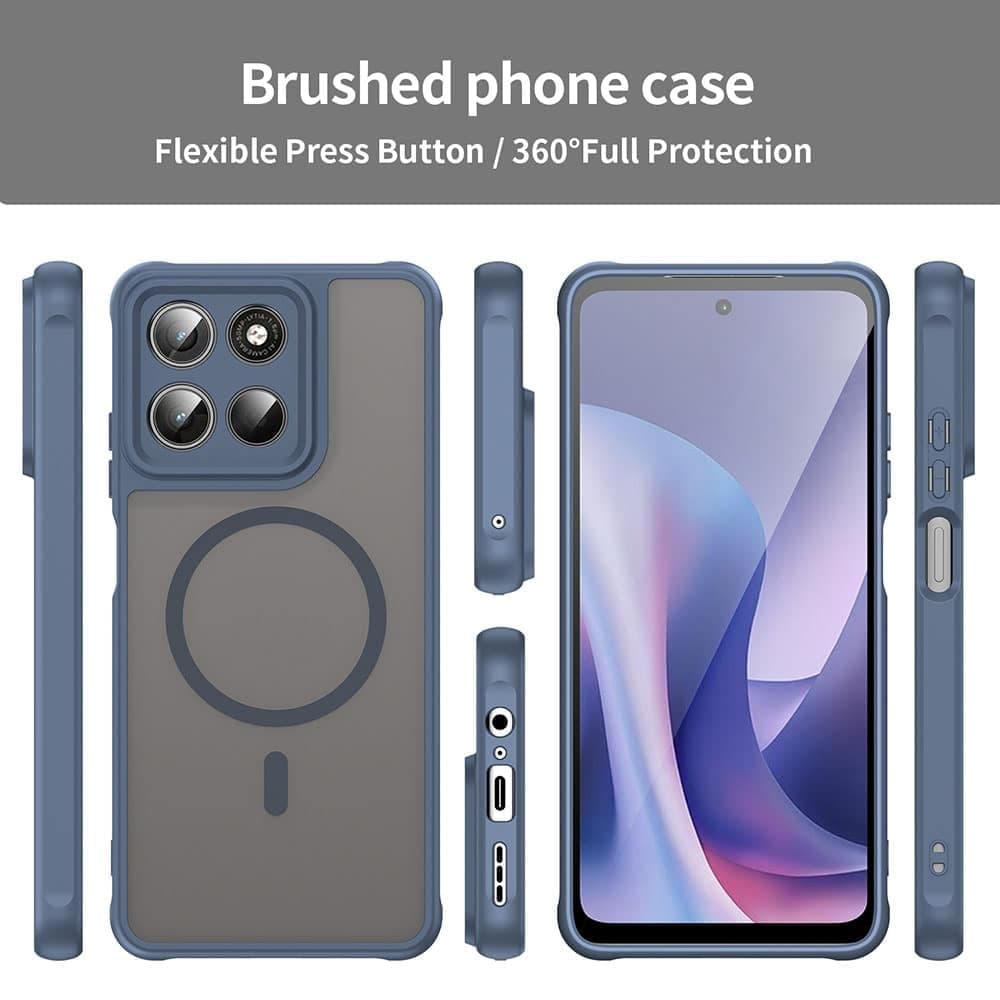 Techsuit HaloFrost II - θήκη για Motorola Moto G37 Power / G47 - Μπλε 6