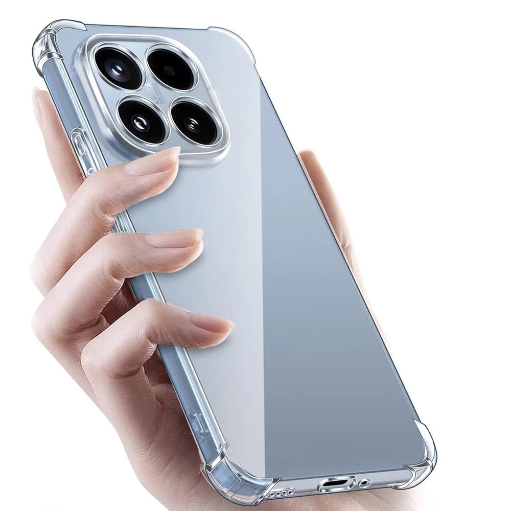 Techsuit - Αντικραδασμική διαφανής σιλικόνη - Xiaomi 17T - Διαφανής 2