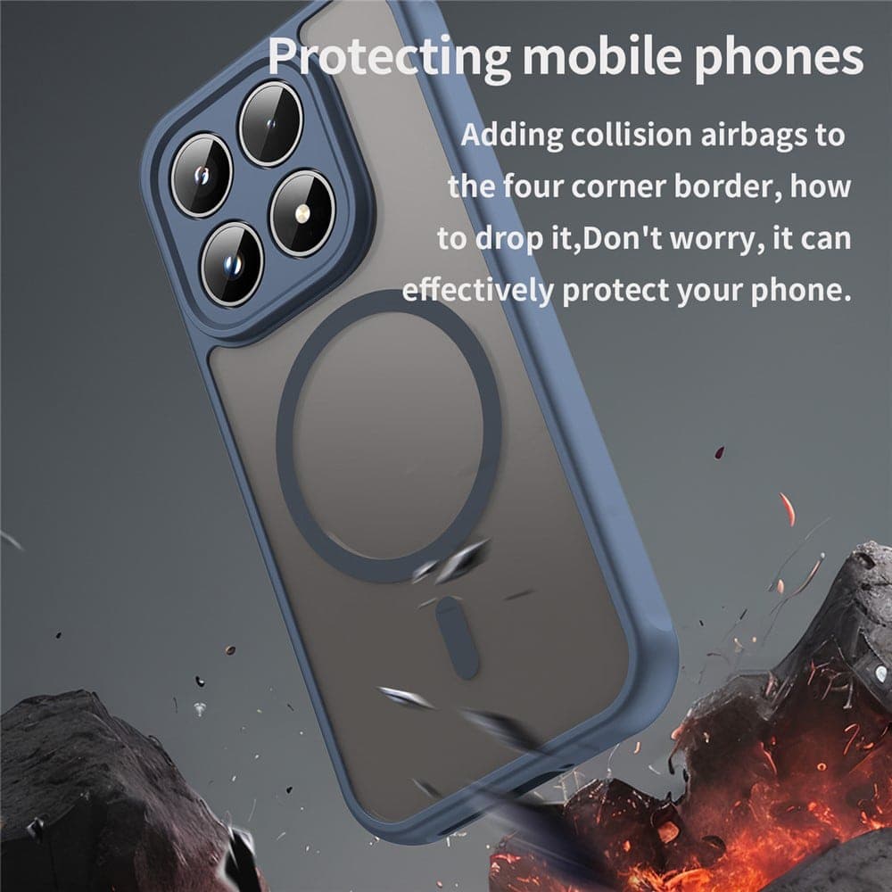 Techsuit HaloFrost II - θήκη για Motorola Moto G87 / G77 G67 - Μπλε 5
