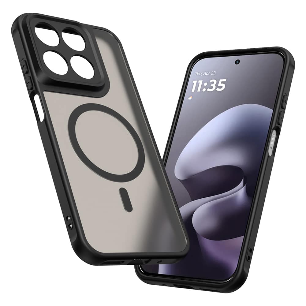 Techsuit HaloFrost II - θήκη για Motorola Moto G87 / G77 G67 - Μαύρο 3