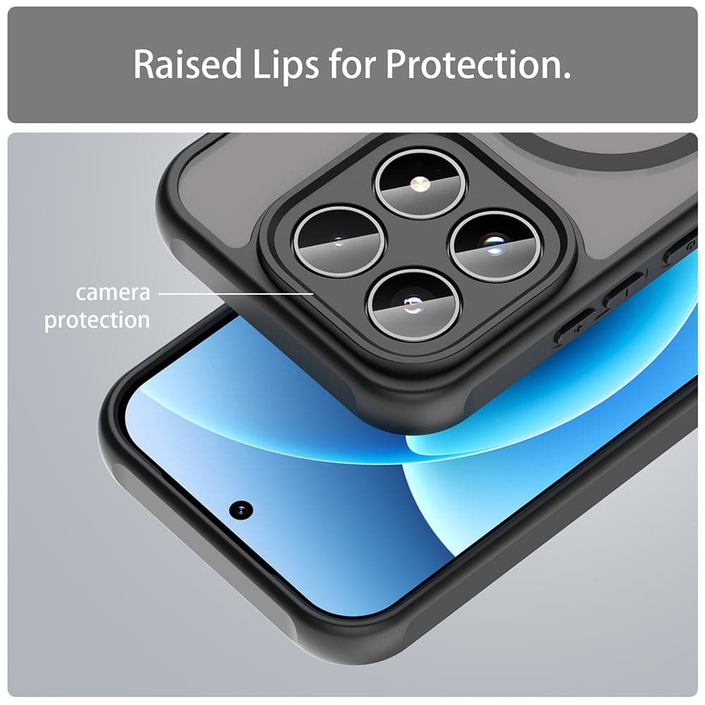 Techsuit HaloFrost II - θήκη για Motorola Moto G87 / G77 G67 - Μαύρο 6