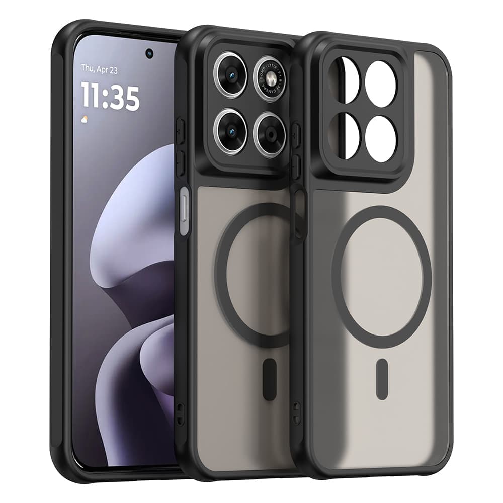 Techsuit HaloFrost II - θήκη για Motorola Moto G87 / G77 G67 - Μαύρο 2
