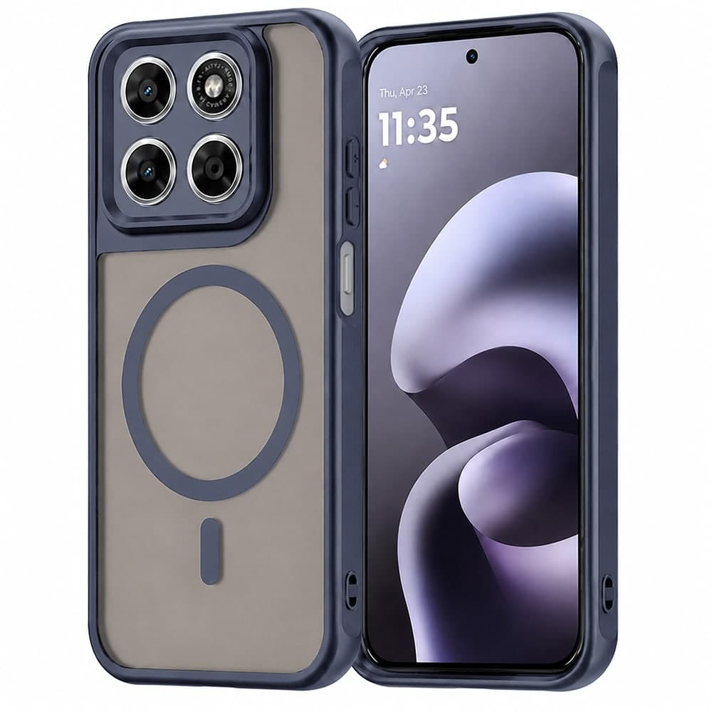 Techsuit HaloFrost II - θήκη για Motorola Moto G87 / G77 G67 - Μπλε