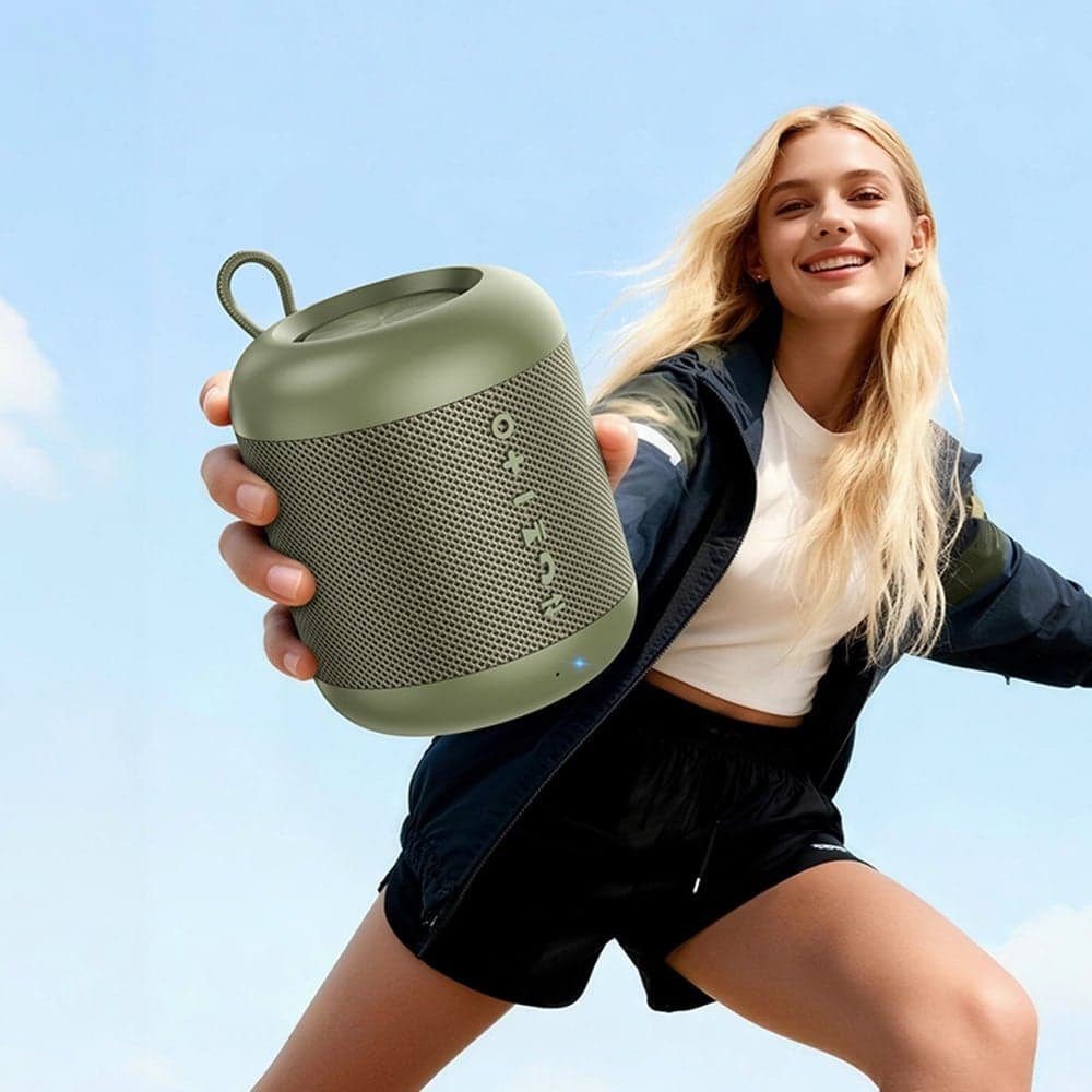 Borofone BR102 Φορητό Ηχείο Bluetooth, 5W, Bluetooth V5.4, TWS, Οδηγός 57mm, Πράσινο Έλατο 3