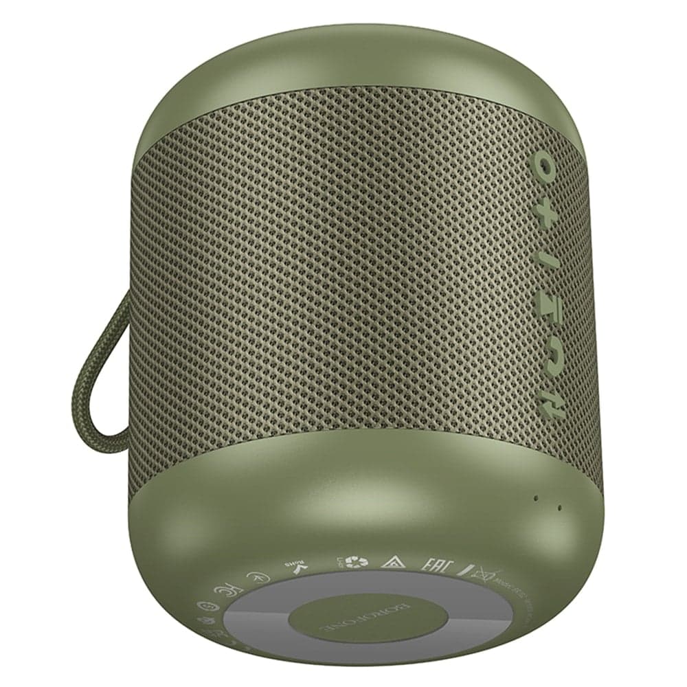 Borofone BR102 Φορητό Ηχείο Bluetooth, 5W, Bluetooth V5.4, TWS, Οδηγός 57mm, Πράσινο Έλατο 2