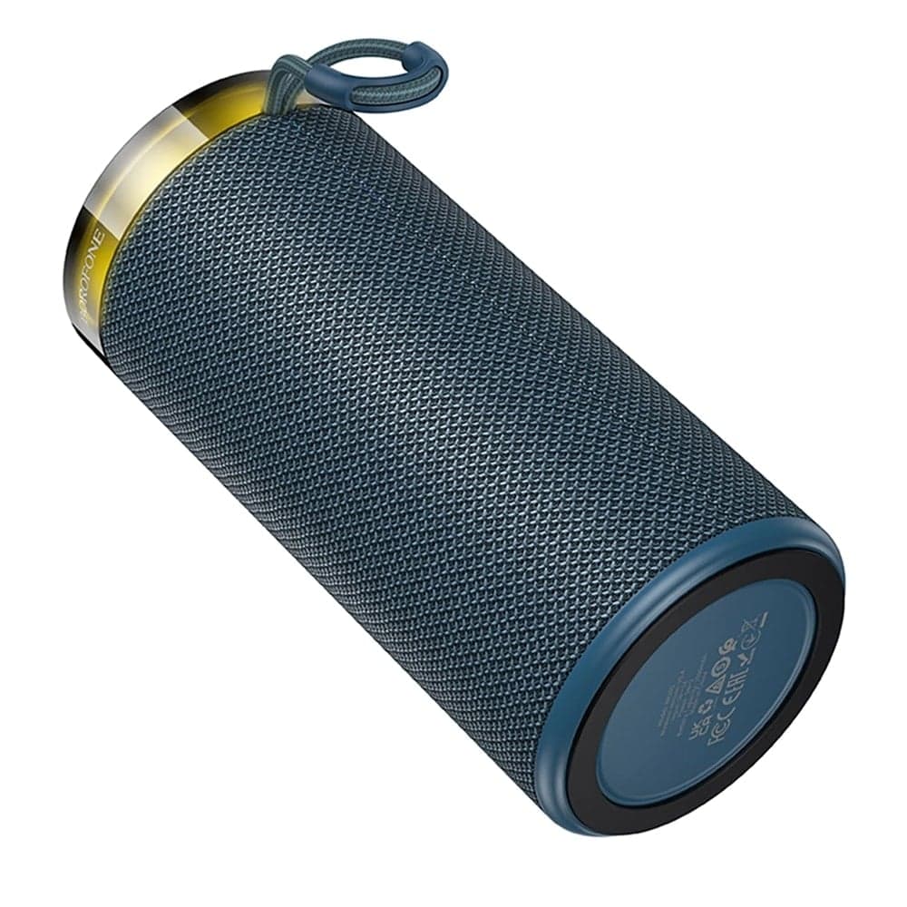 Borofone BR105 Φορητό Ηχείο Bluetooth, 10W, Bluetooth V5.4, TWS, Ραδιόφωνο FM, Κάρτα USB/TF, Μπλε Σκούρο 2