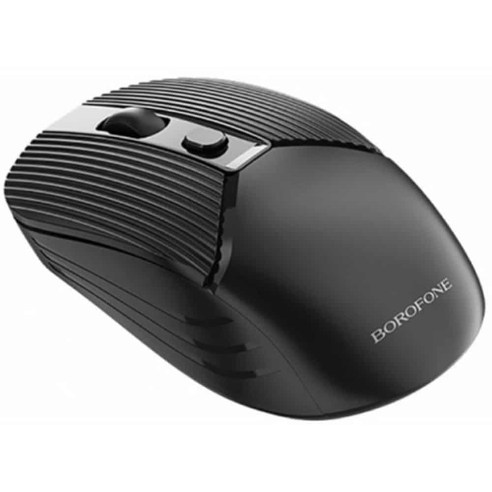 Borofone BG5 Ασύρματο Ποντίκι, 2.4GHz, 1600DPI, Εργονομικός Σχεδιασμός, Αμφιδέξιο, Μαύρο 3