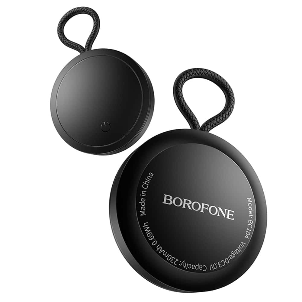 Borofone BC104 Έξυπνος Ιχνηλάτης, Συμβατός με Apple Find My, Anti-Lost, Διάρκεια Ζωής Μπαταρίας έως 12 Μήνες, Μαύρος 5