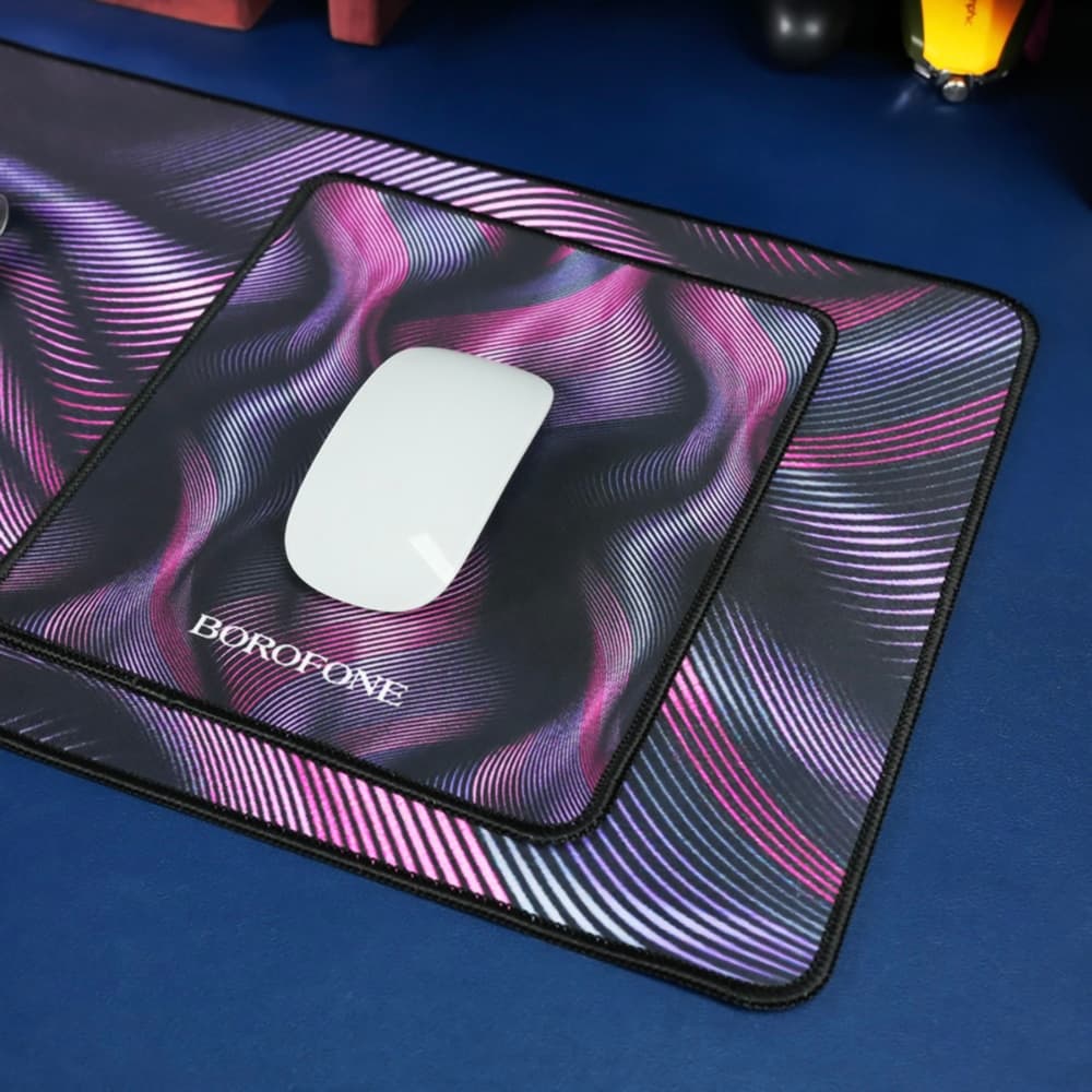 Borofone BG12 Gaming Mouse Pad, Αντιολισθητική Βάση από Καουτσούκ, Ραμμένες Άκρες, 800 x 300mm, Symphony 4