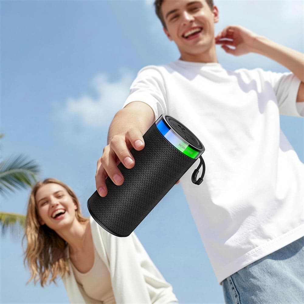 Borofone BR105 Φορητό Ηχείο Bluetooth, 10W, Bluetooth V5.4, TWS, Ραδιόφωνο FM, Κάρτα USB/TF, Μπλε Σκούρο 6