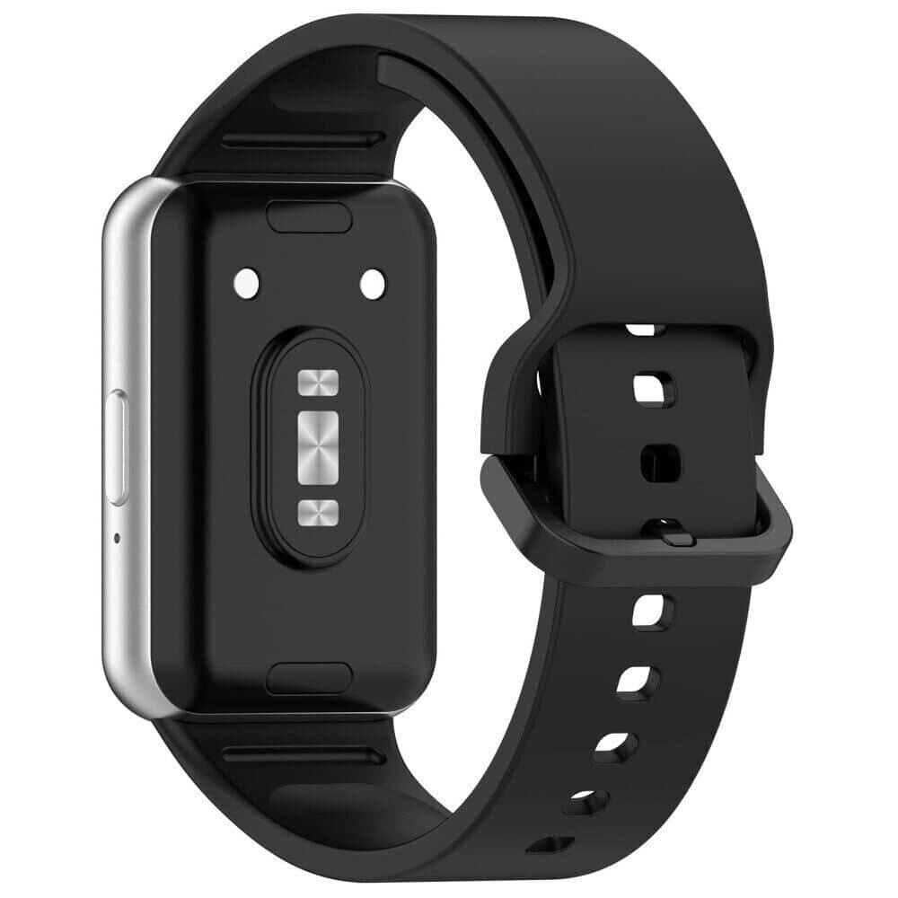 Techsuit W086 Λουράκι Ρολογιού για Samsung Galaxy Fit3, Μαύρο 2