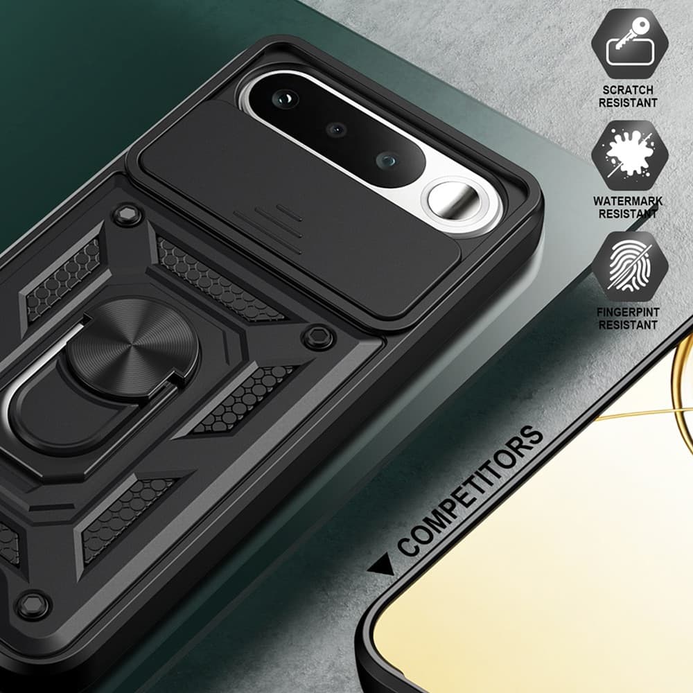 Techsuit CamShield Series - θήκη για Realme 16 - Μαύρο 5