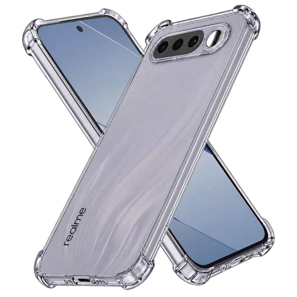 Techsuit Shockproof Clear Silicone - θήκη για Realme 16 - Διάφανο