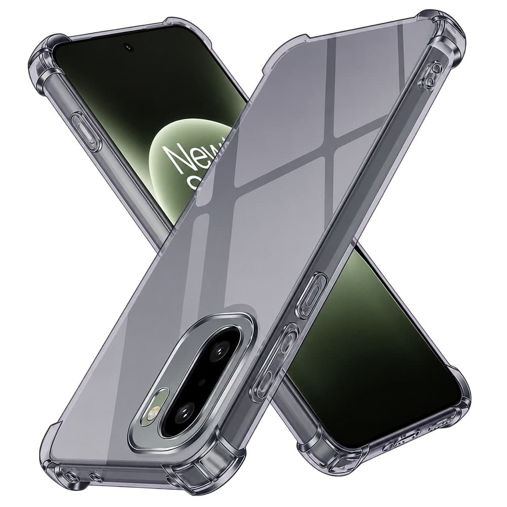 Techsuit Shockproof Clear Silicone - θήκη για Oneplus 15R - Διάφανο