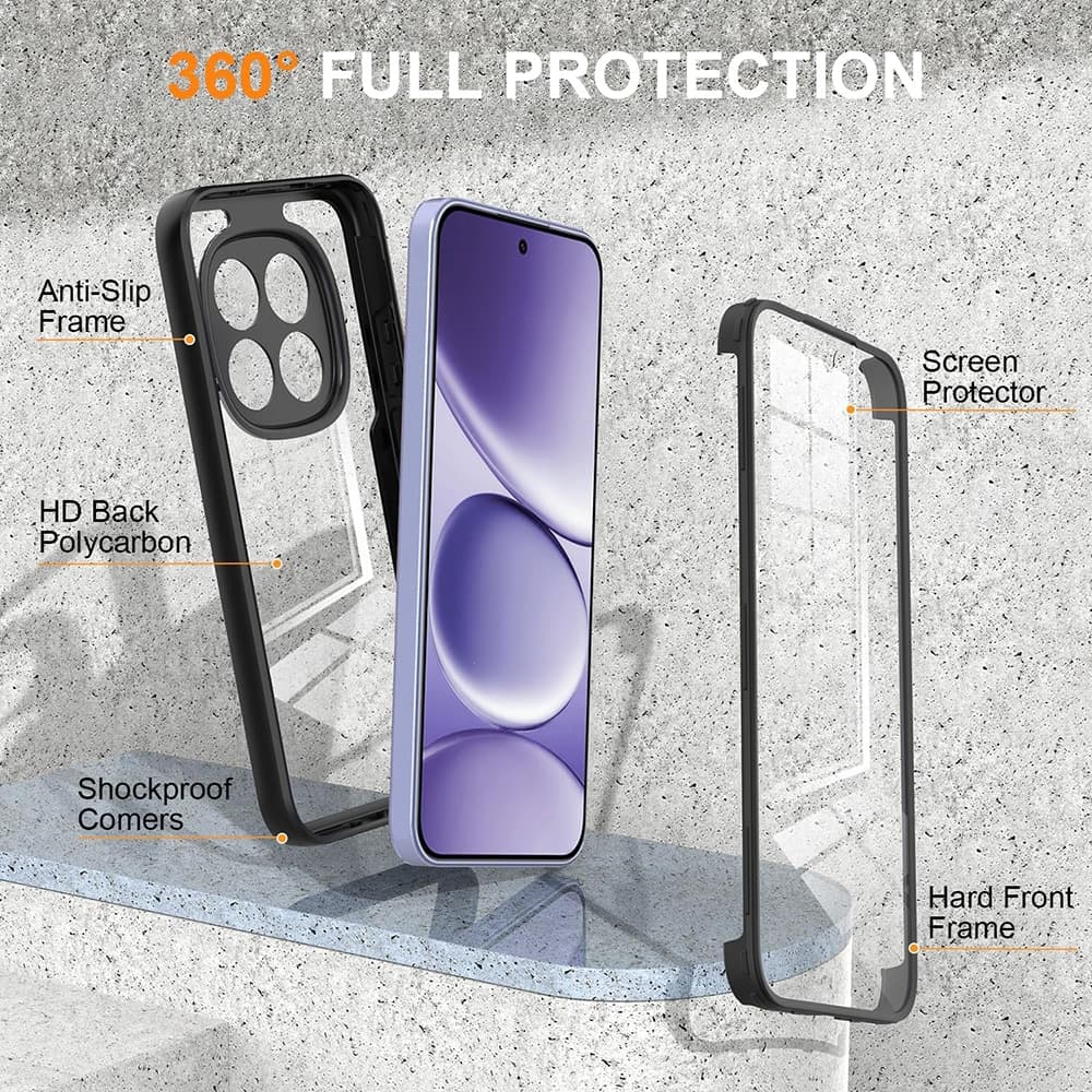 Techsuit ColorVerse 360 Series - θήκη για Xiaomi 17 Pro - Διάφανο 2