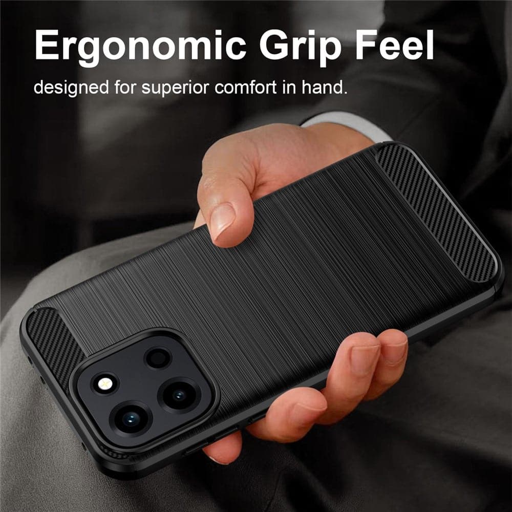 Techsuit Carbon Silicone - θήκη για Oneplus Nord 6 - Μπλε 5