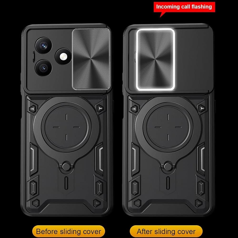 Techsuit CamGuard Pro - θήκη για Honor X8d - Μπλε 5
