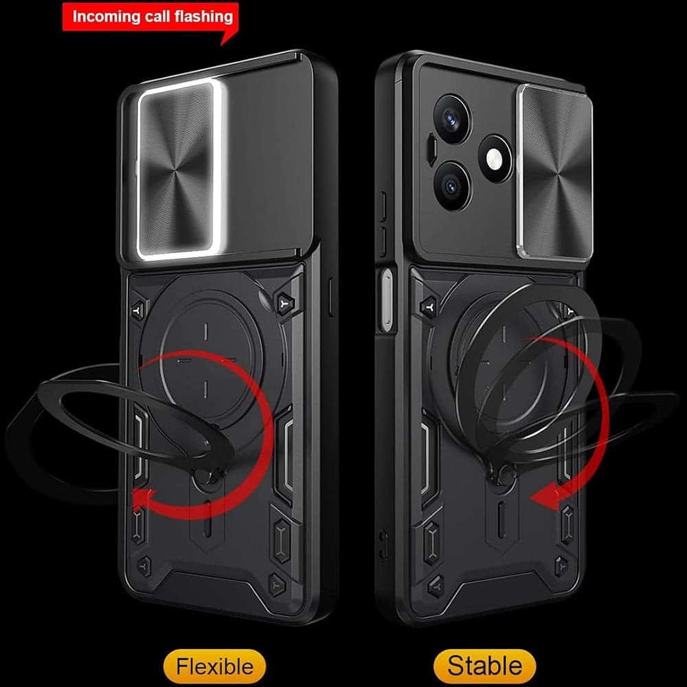 Techsuit CamGuard Pro - θήκη για Honor X8d - Μπλε 4