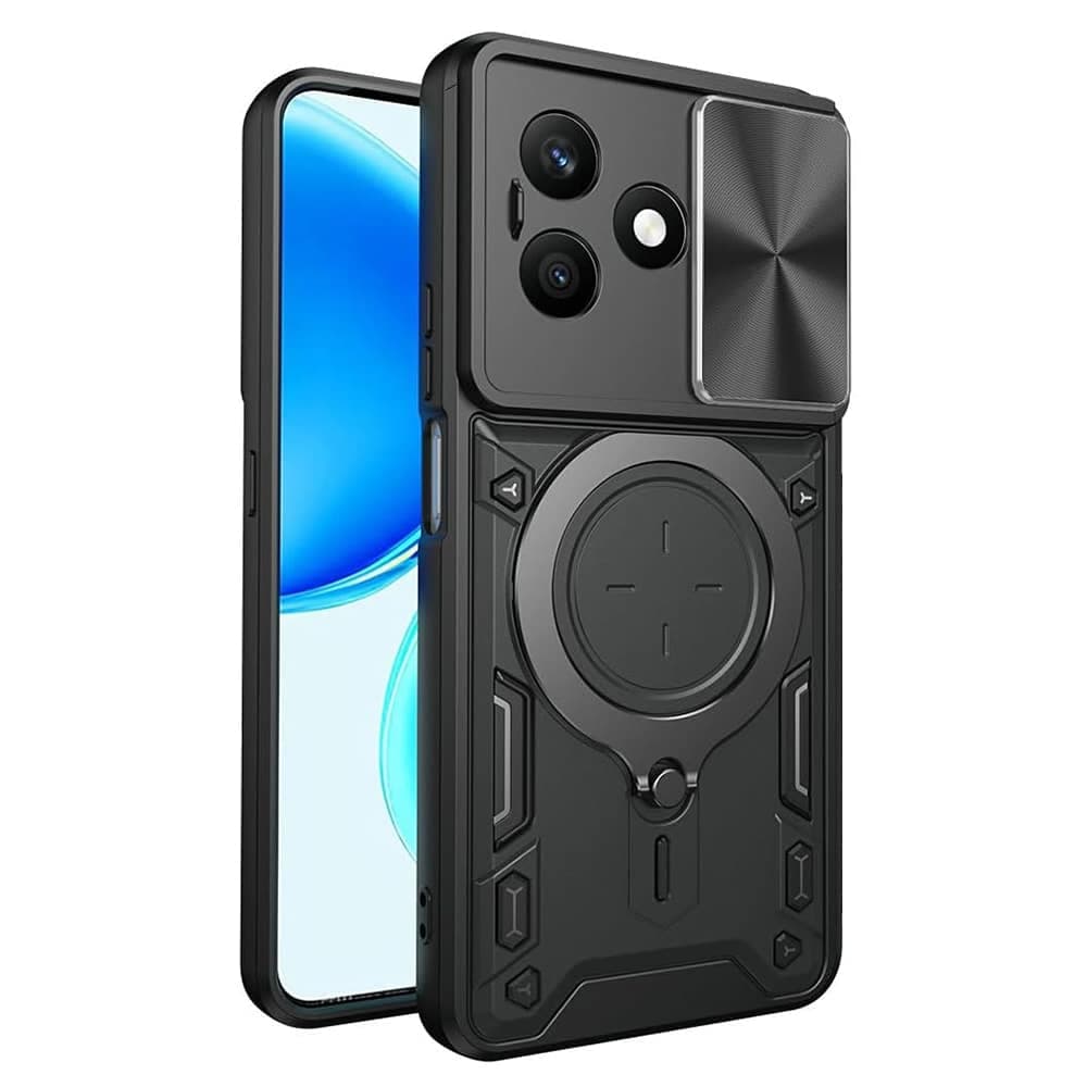 Techsuit CamGuard Pro - θήκη για Honor X8d - Μαύρο