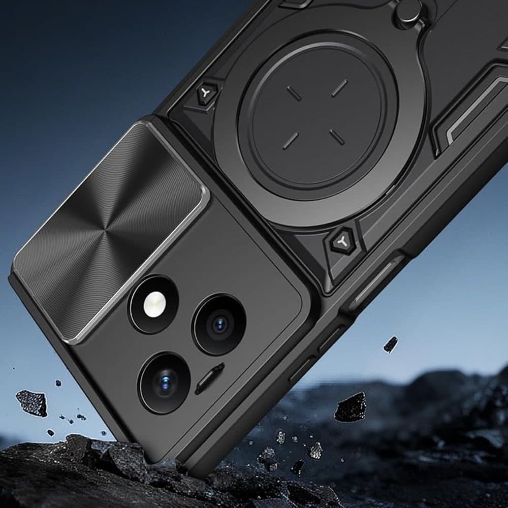 Techsuit CamGuard Pro - θήκη για Honor X8d - Μαύρο 5