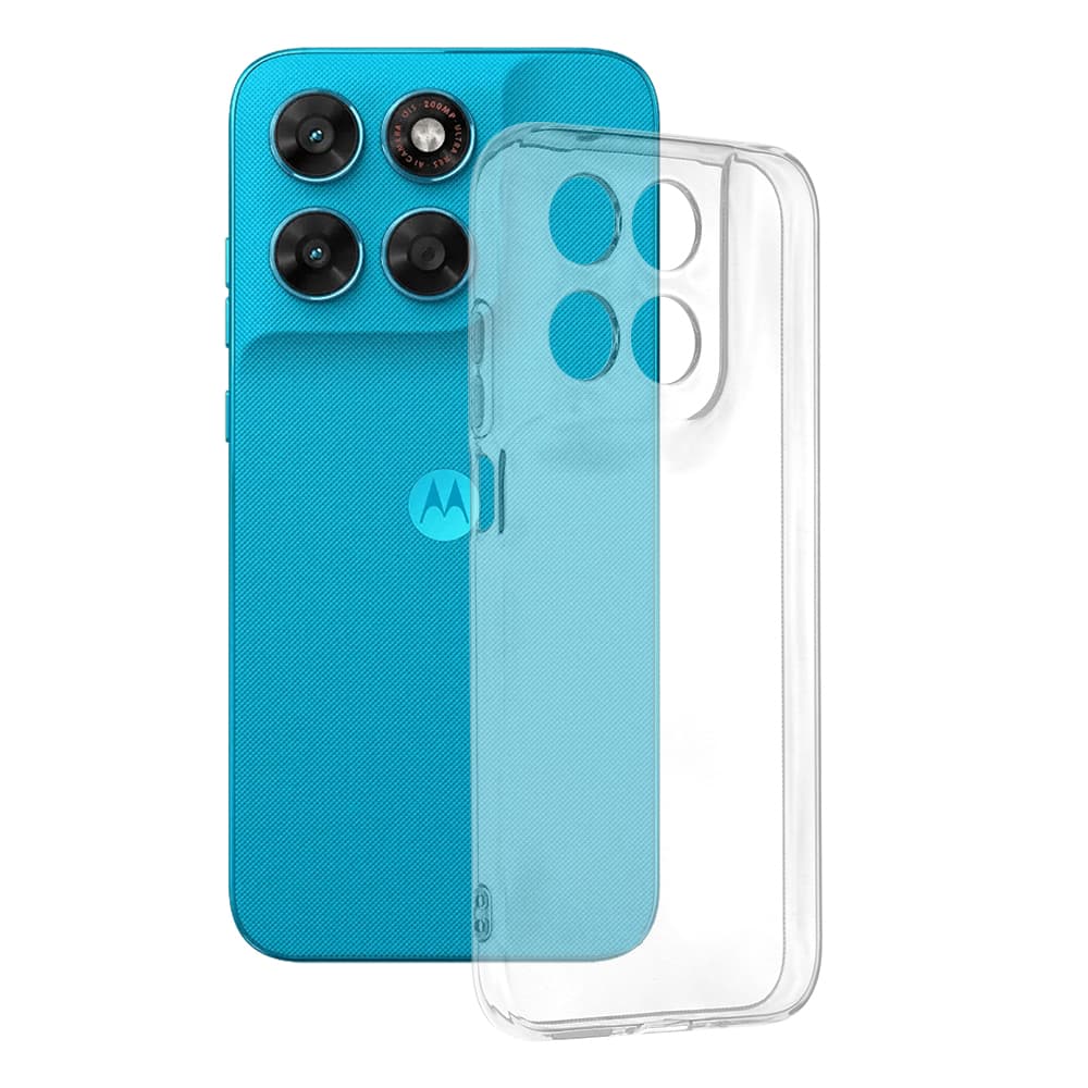 Techsuit Clear Silicone - θήκη για Motorola Moto G87 / G77 G67 - Διάφανο