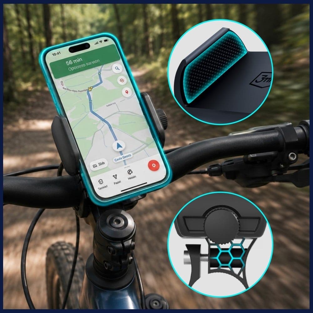 Βάση τηλεφώνου ποδηλάτου γενικής χρήσης 3MK BikeGrip 5