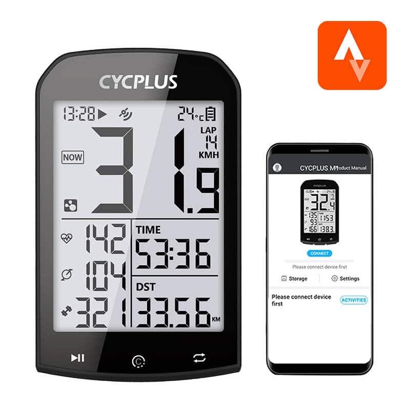 Cycplus M1 Κοντέρ Ποδηλάτου, Μαύρο
