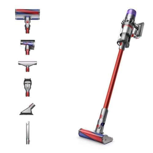 Dyson V11 Ασύρματη Σκούπα Fluffy Ασημί/Κόκκινο EU 476550-01