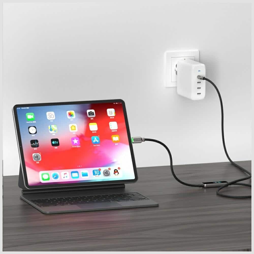 Καλώδιο 4smarts ScreenCord USB-C 240W 1,2 m, μαύρο 6