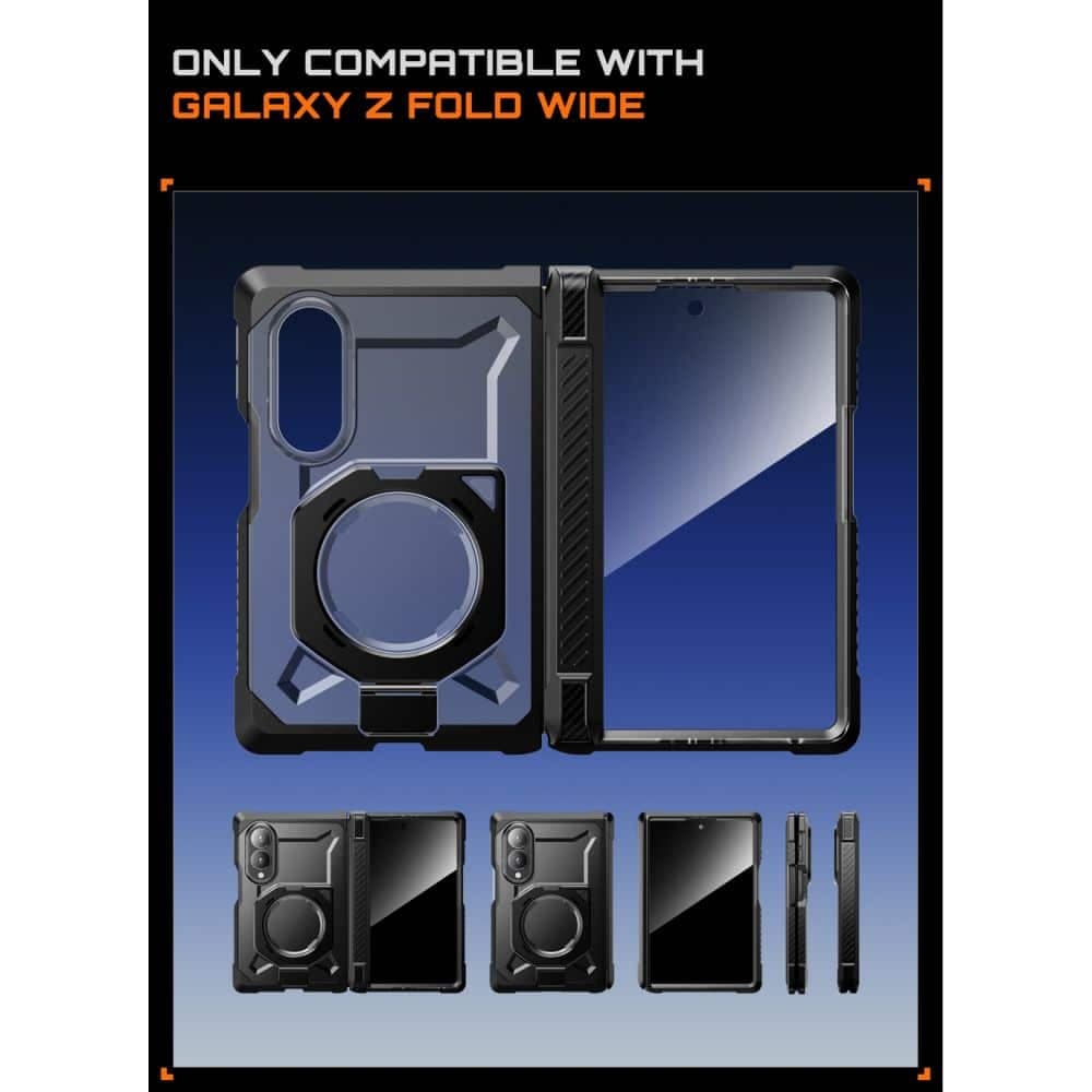 ΘΗΚΗ SUPCASE UB GRIP MAGSAFE GALAXY Z FOLD 8 ΜΑΥΡΗ 4