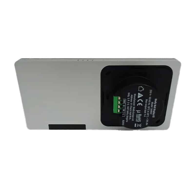 Shelly Wall Display X2 WiFi/BLU, Λευκό 4