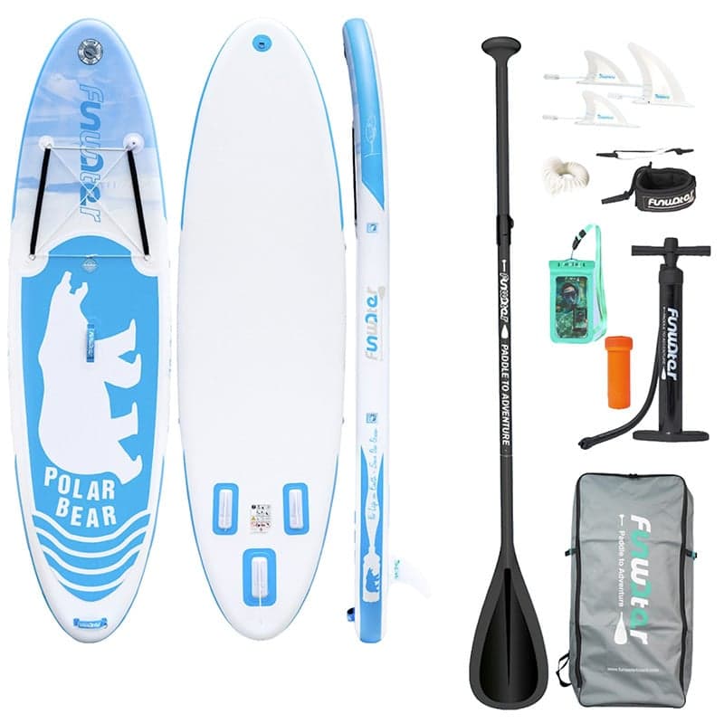 FunWater SUPW07A Σανίδα Κωπηλασίας 3,2μ, Μπλε