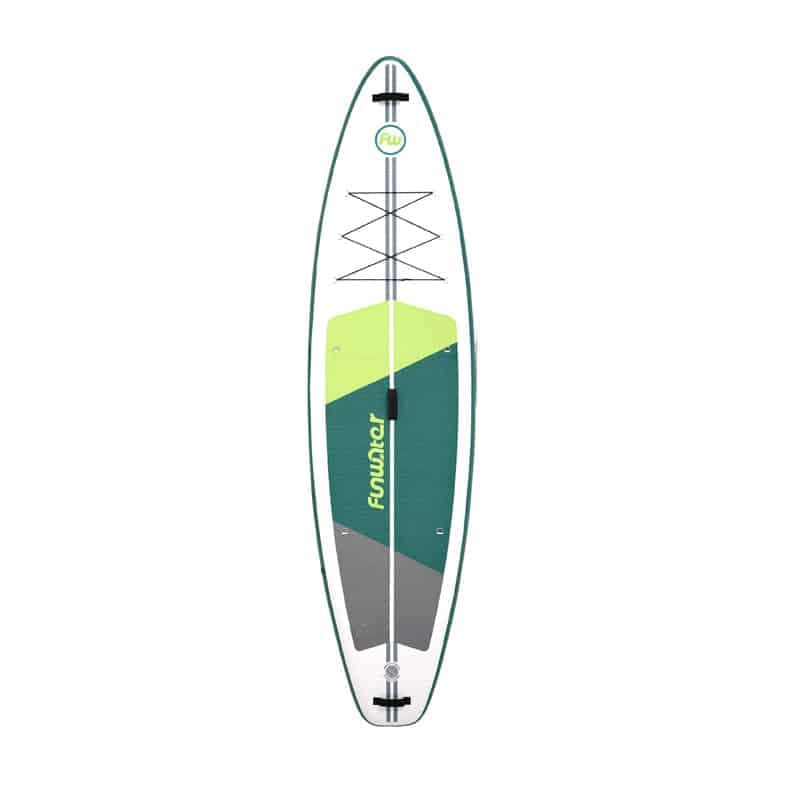 FunWater SUPFW69A Σανίδα SUP 3,35m, Πράσινο-Άσπρη 2
