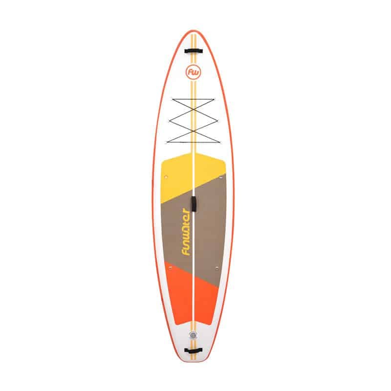 FunWater SUPFW69B Φουσκωτή Σανίδα SUP 3,35m, Πορτοκαλί-Άσπρη 2