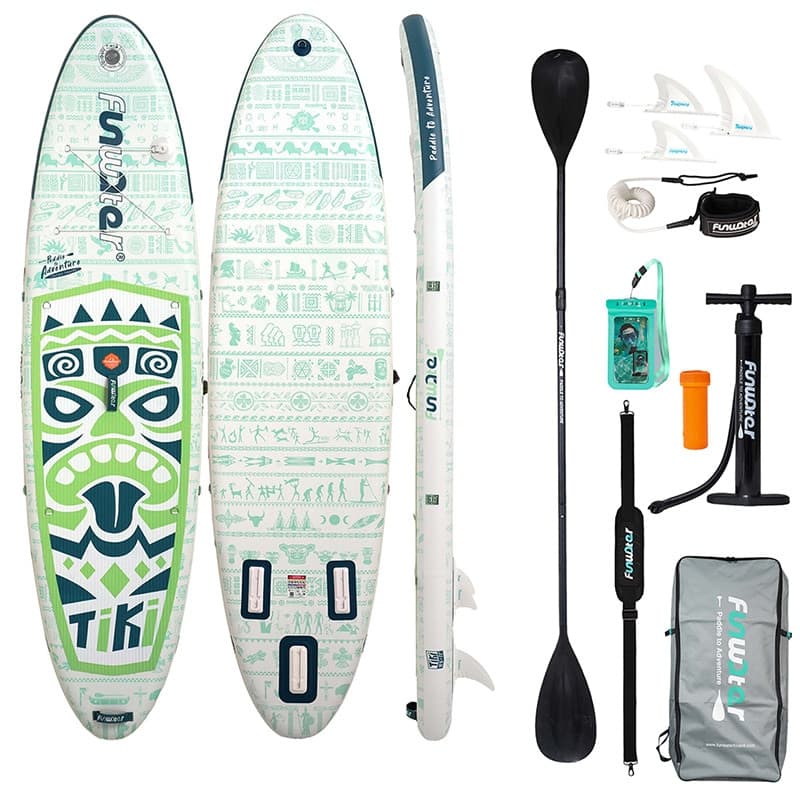 FunWater SUPFW05D Σανίδα SUP, 3,2m, Πράσινη
