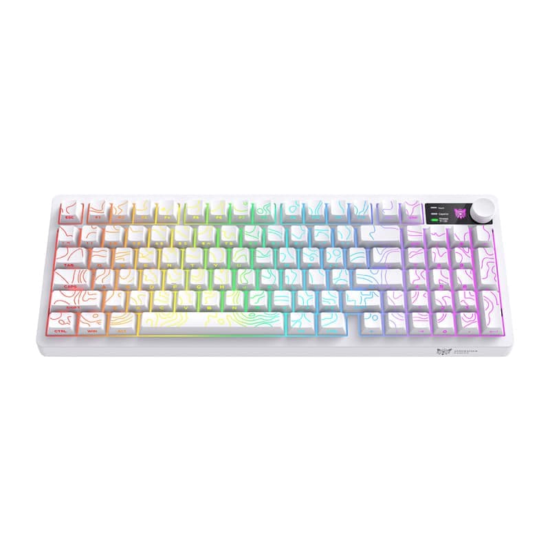 ONIKUMA MT902 Πληκτρολόγιο Gaming, Λευκό