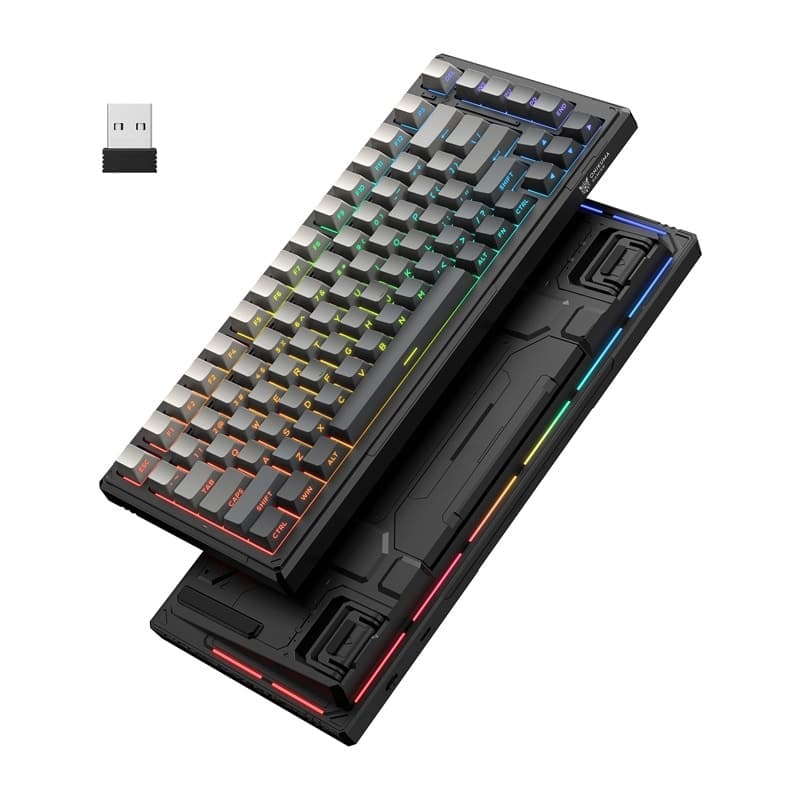 ONIKUMA G83 Πληκτρολόγιο Gaming, Μαύρο 2