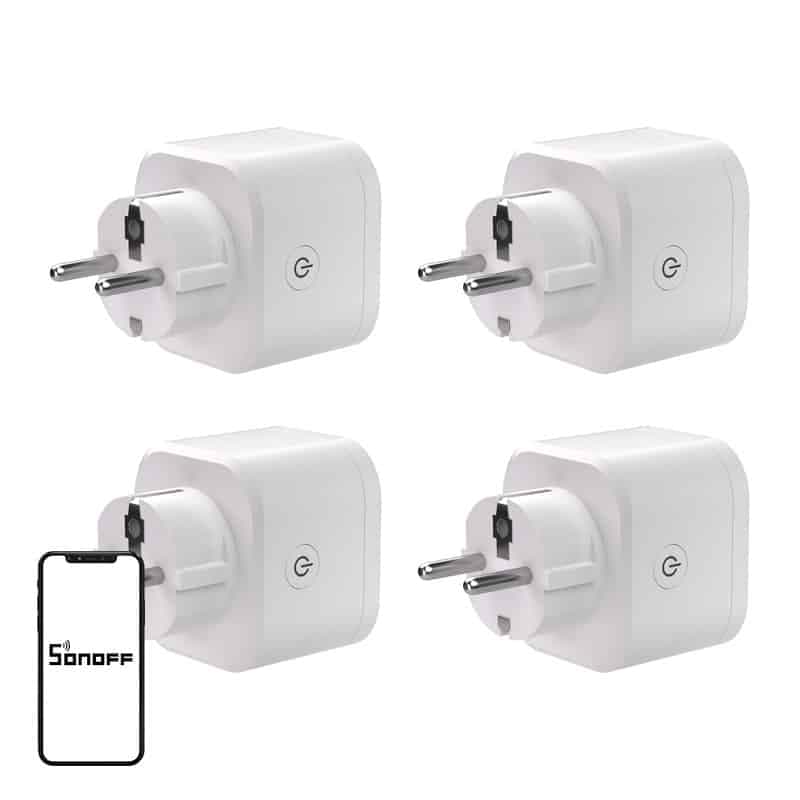SONOFF S61s Matter Εξωτερική πρίζα μέσω Wi-Fi, συσκευασία 4 τεμαχίων