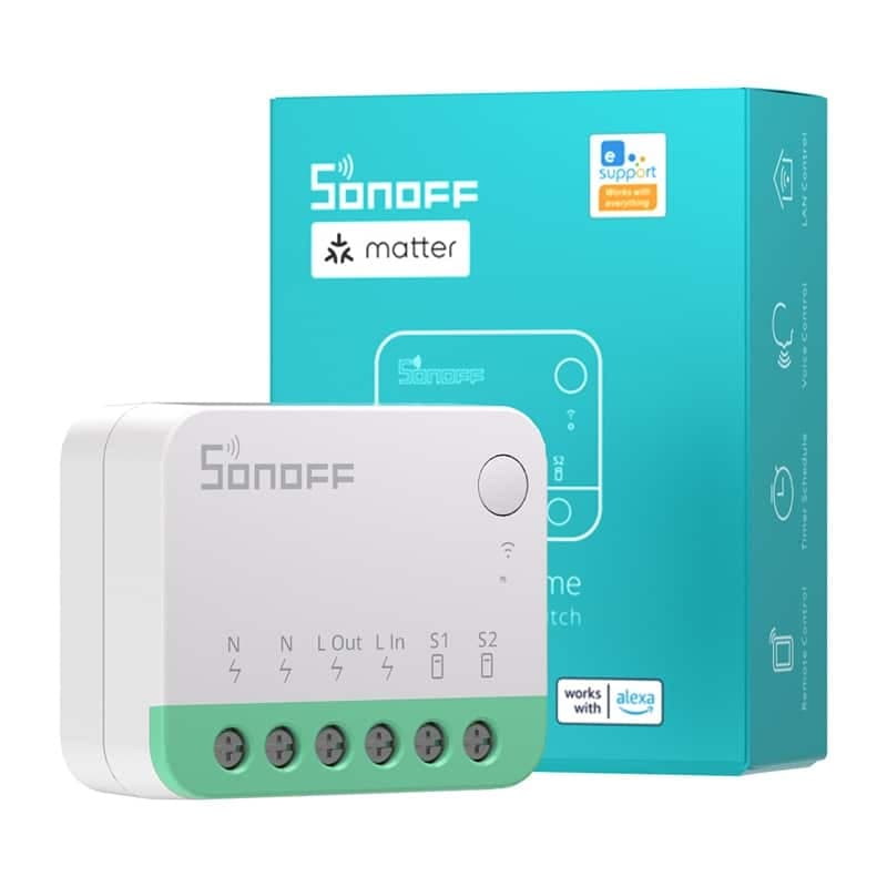 SONOFF MINIR4M (Extreme) Διακόπτης Matter, Συσκευασία 4 Τεμαχίων 7