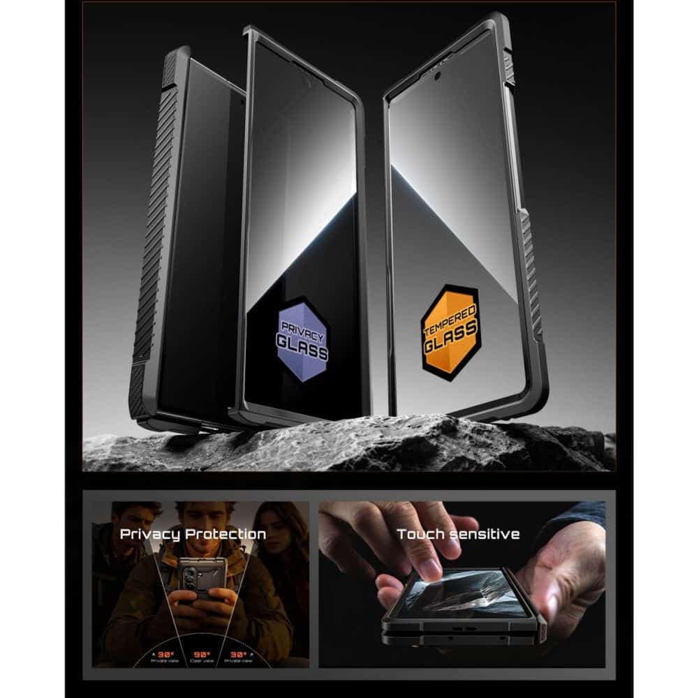 ΘΗΚΗ SUPCASE UB GRIP MAGSAFE GALAXY Z FOLD 8 2-ΣΕΤ ΜΑΥΡΗ 6