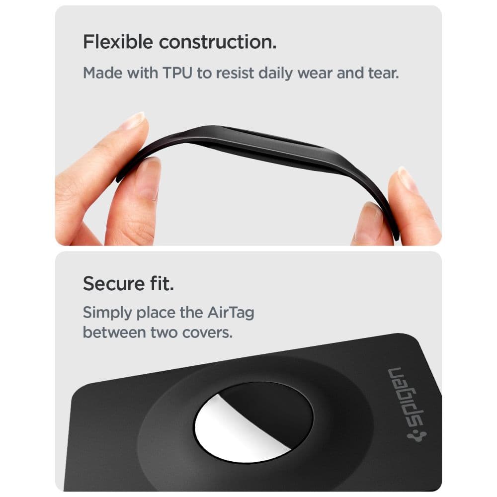 Spigen AirFit 2 - θήκη για Apple Watch Ultra / 1 2 3 - Μαύρο 8