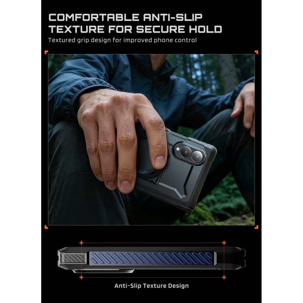 ΘΗΚΗ SUPCASE UB GRIP MAGSAFE GALAXY Z FOLD 8 ΜΑΥΡΗ 9