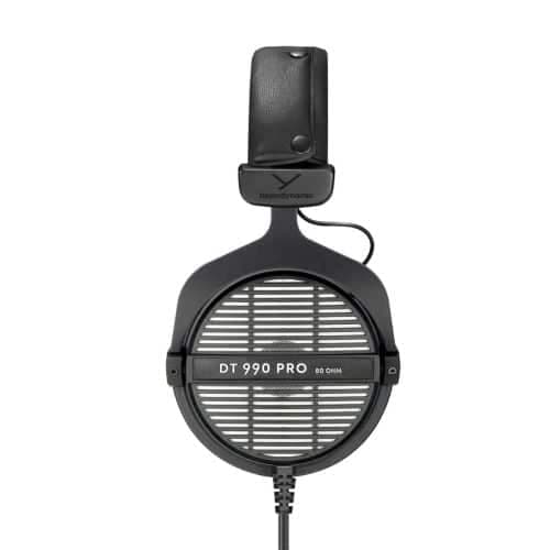 Beyerdynamic DT 990 PRO 80 Ohm Ακουστικά Με Καλώδιο, Μαύρα, EU 2