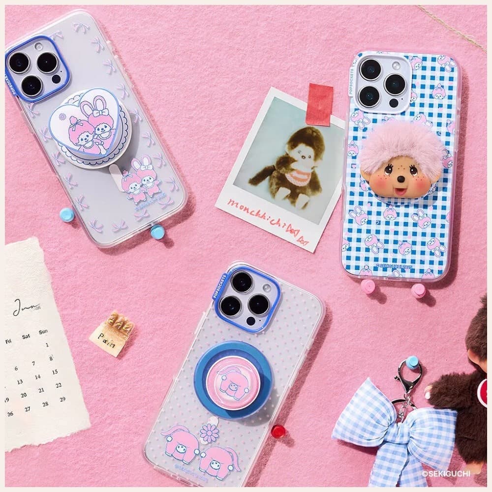 PopSockets PopGrip MagSafe Monchhichi Λαβή και Βάση Τηλεφώνου 3