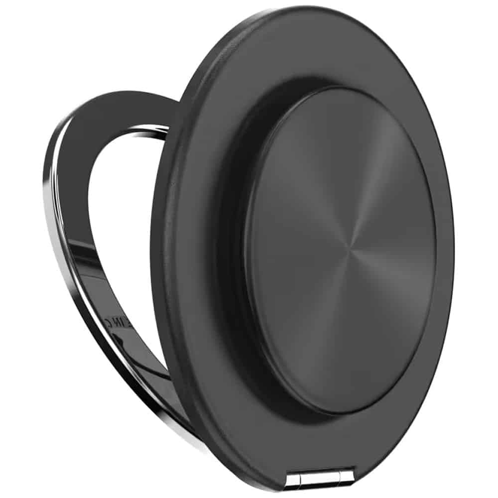 PopSockets Aluminum Radial Grip και Βάση Τηλεφώνου MagSafe, Μαύρη 5