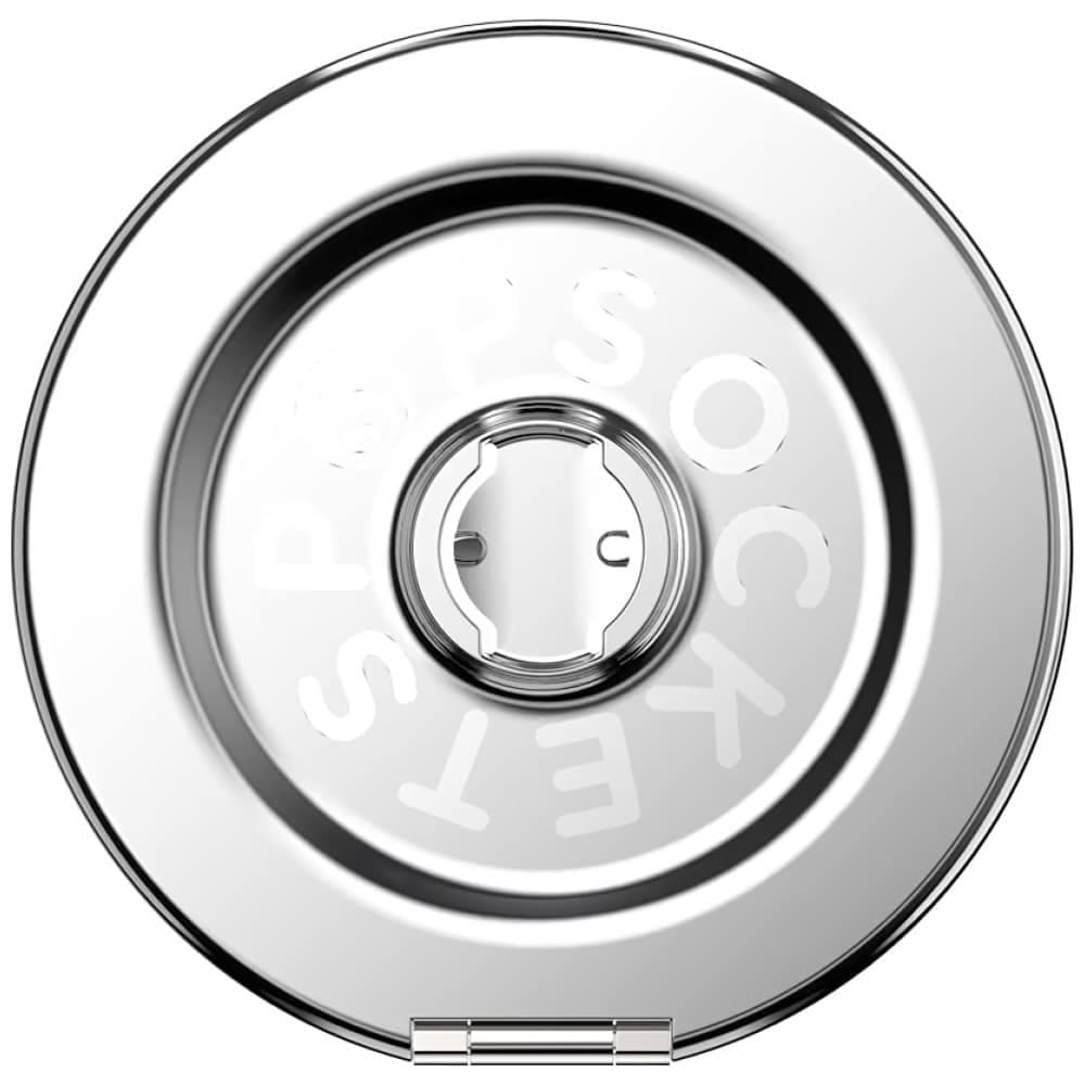 PopSockets MagSafe Aluminum Radial Grip και Βάση Τηλεφώνου, Ασημί 3