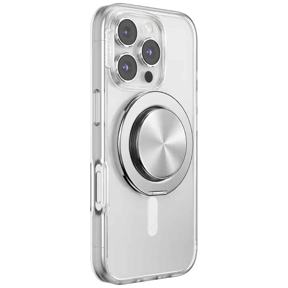 PopSockets MagSafe Aluminum Radial Grip και Βάση Τηλεφώνου, Ασημί 7