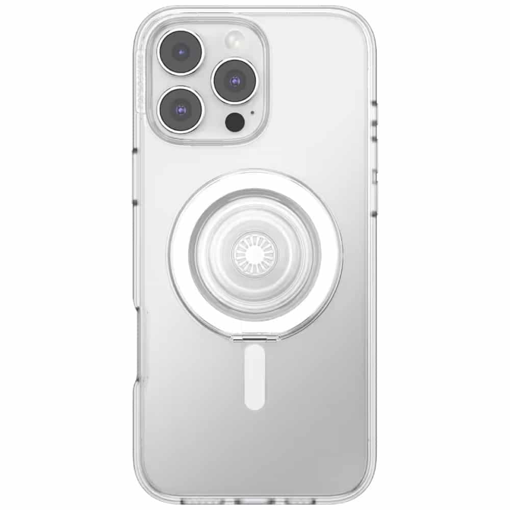 PopSockets MagSafe Kick-Out Grip Τηλεφώνου και Βάσης, Διαφανής 4