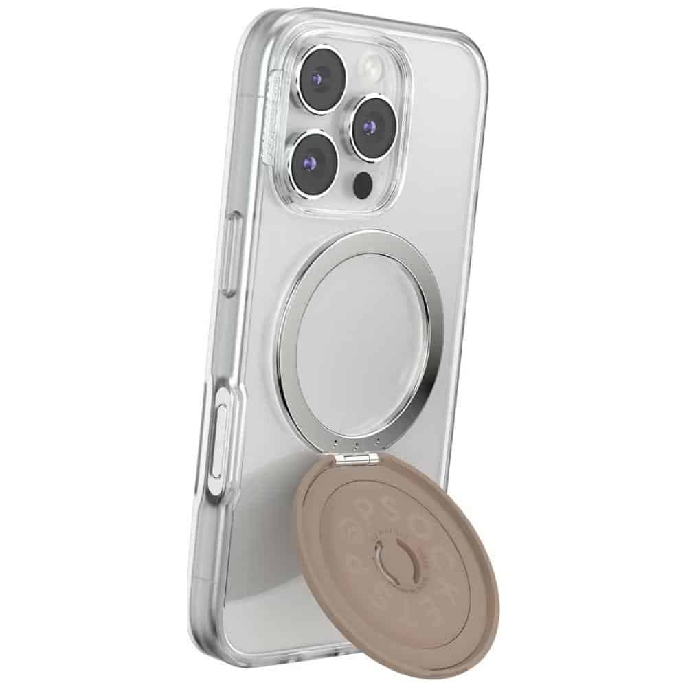 PopSockets Kick-Out Grip Latte MagSafe, Λαβή και Βάση Τηλεφώνου, Μπεζ 10